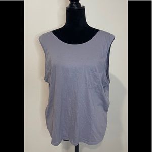 Fabletics NWT Bow Back Purple Tank